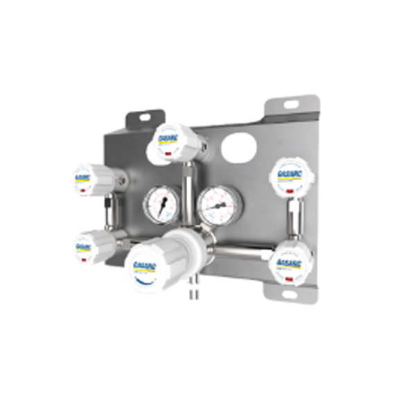 手动供气切换面板（双瓶）