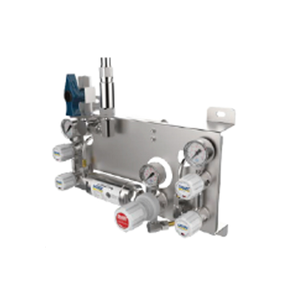 手动供气切换面板（双瓶，乙炔特殊设计）